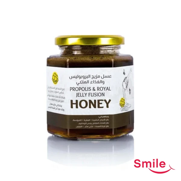 عسل مخلوط با ژل رویال
