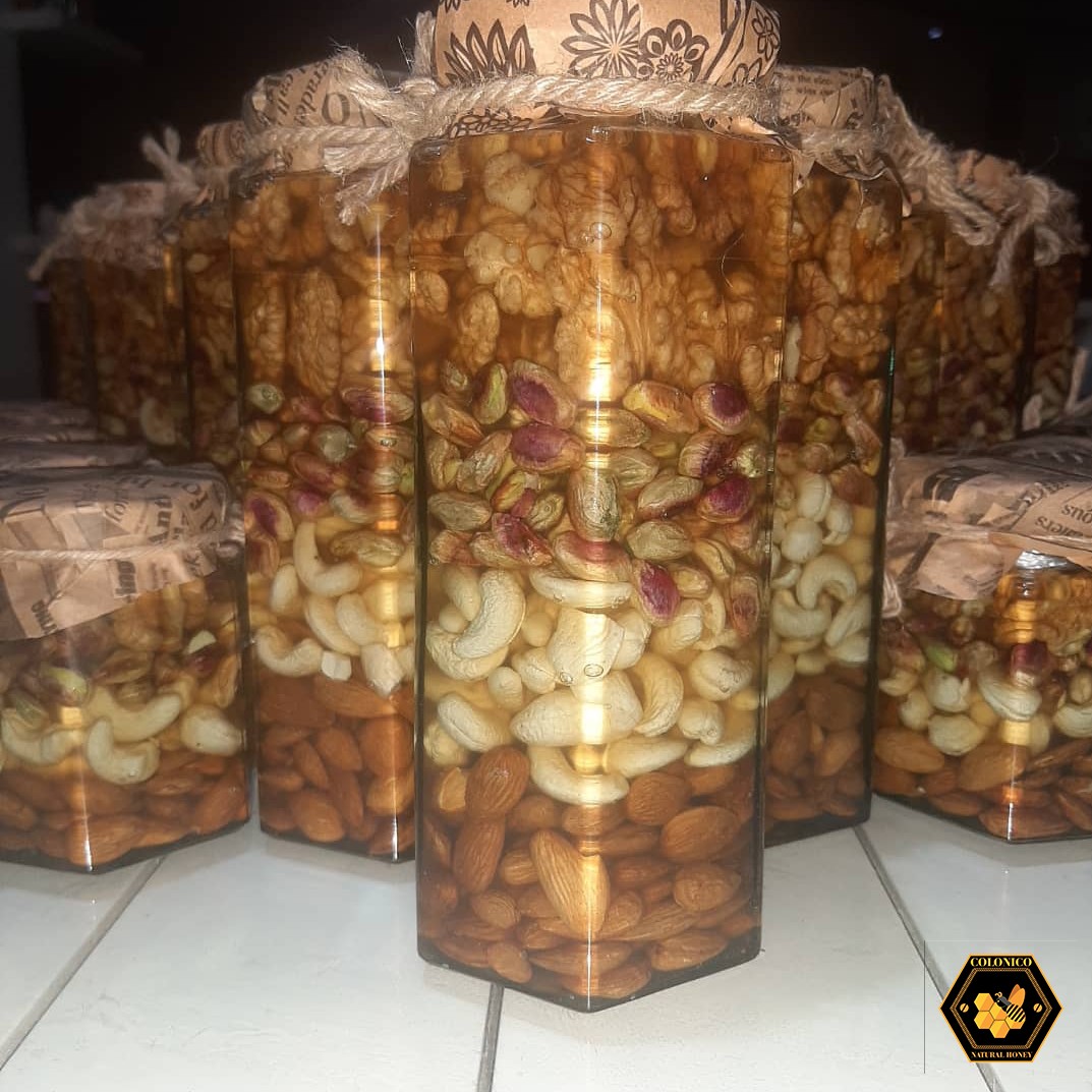 معجون عسل چهارمغز ارگانیک    یک کیلو 