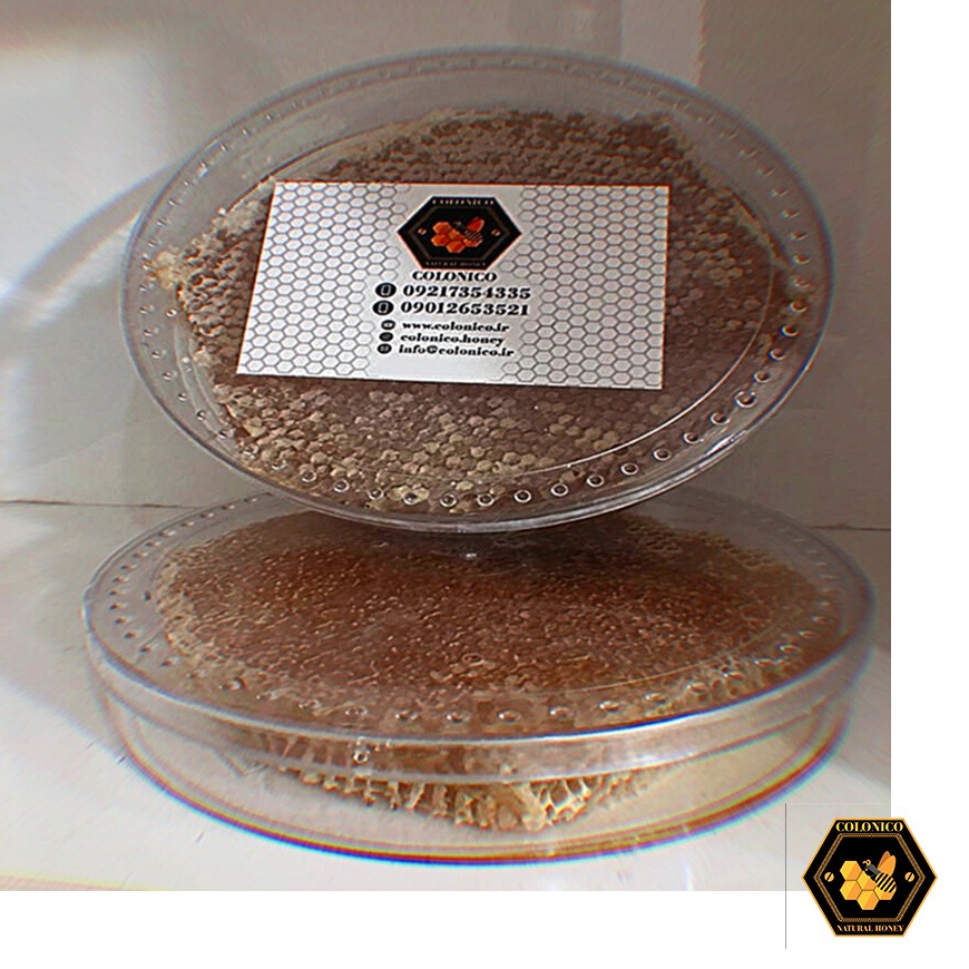 عسل طبیعی موم دار کریستال خالص